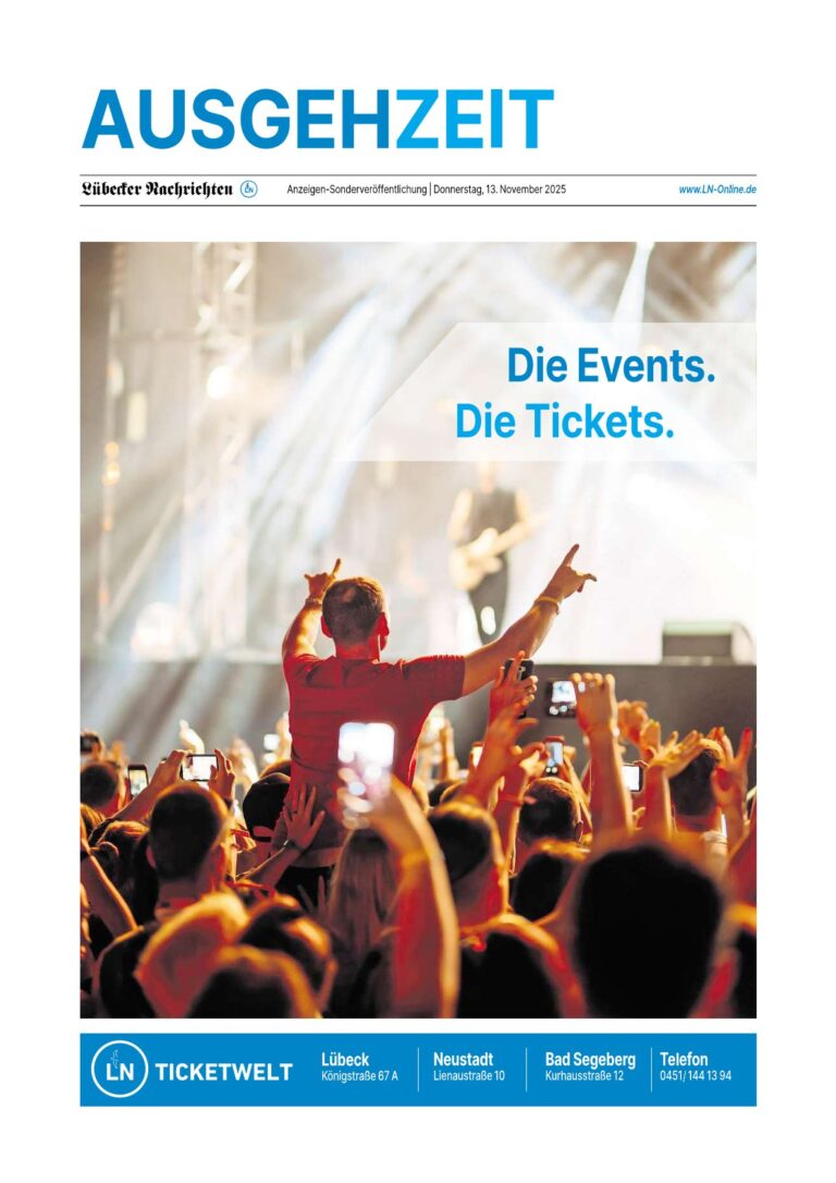 Titelseite AusgehZeit